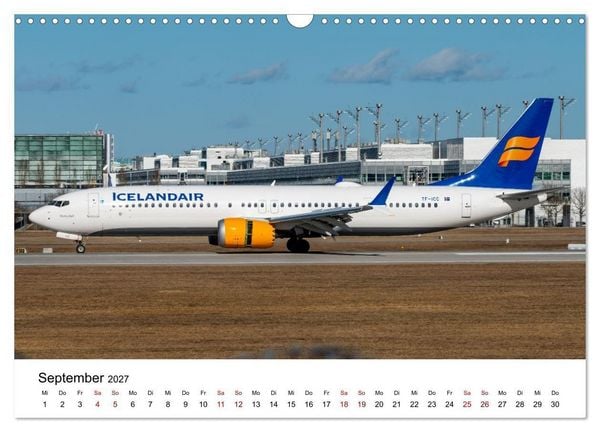 Produktbild: Boeing 737 - Die Baby Boeing (Wandkalender 2027 DIN A3 quer), CALVENDO Monatskalender