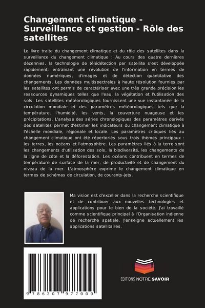Produktbild: Changement climatique - Surveillance et gestion - R&ocirc;le des satellites