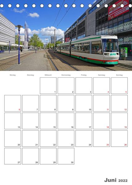 Produktbild: Urbanes Magdeburg (Tischkalender 2022 DIN A5 hoch)