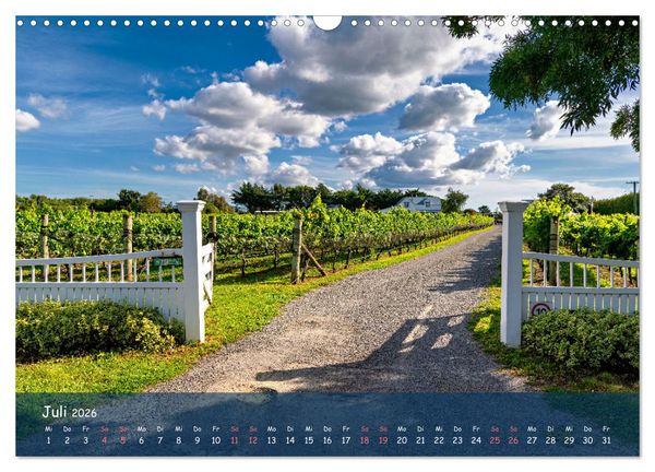 Produktbild: Neuseeland - Wo sich Himmel und Erde begegnen (Wandkalender 2026 DIN A3 quer), CALVENDO Monatskalender