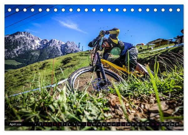 Produktbild: Women Downhill Racing (Tischkalender 2026 DIN A5 quer), CALVENDO Monatskalender