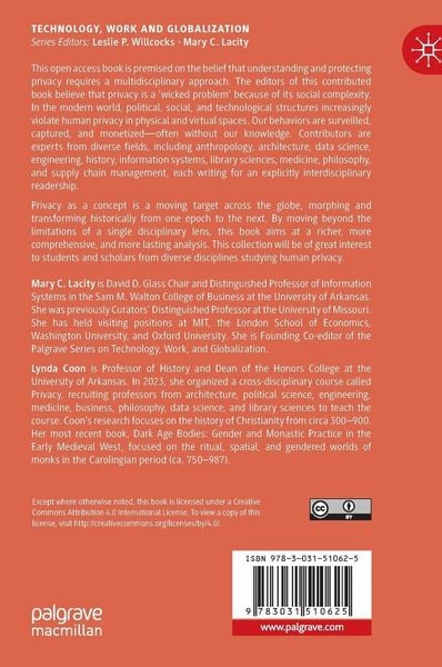 Produktbild: Human Privacy in Virtual and Physical Worlds