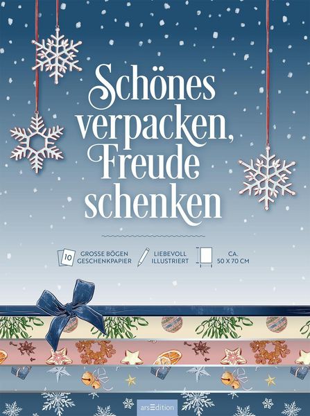 Produktbild: Geschenkpapier Zauberhafte Weihnachtszeit