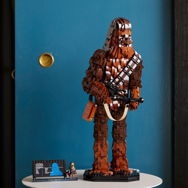 LEGO Star Wars 75371 Chewbacca Figur, Wookiee-Modell zum Bauen für Erwachsene