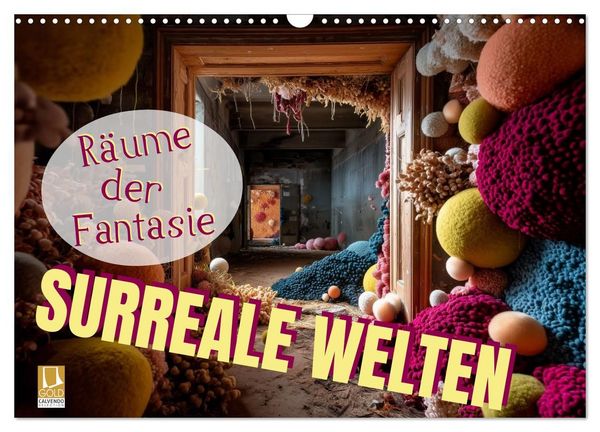 Produktbild: Surreale Welten. R&auml;ume der Fantasie (Wandkalender 2027 DIN A3 quer), CALVENDO Monatskalender