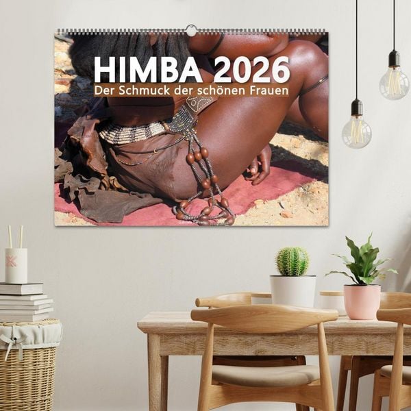 Produktbild: Himba - Der Schmuck der sch&ouml;nen Frauen (Wandkalender 2026 DIN A2 quer), CALVENDO Monatskalender