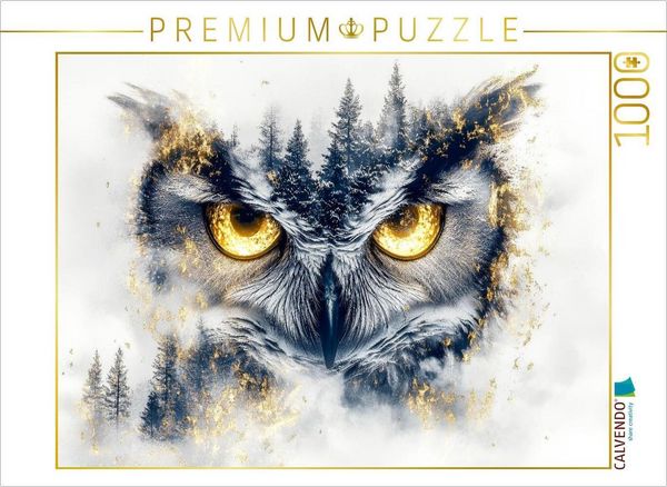 CALVENDO Puzzle Ein Motiv aus dem Kalender Wächter des Zauberwaldes | 1000 Teile Lege-Größe 64x48cm Foto-Puzzle für glückliche Stunden, Sonstige von ,