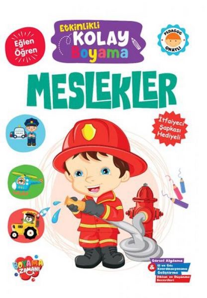 Produktbild: Meslekler - Etkinlikli Kolay Boyama