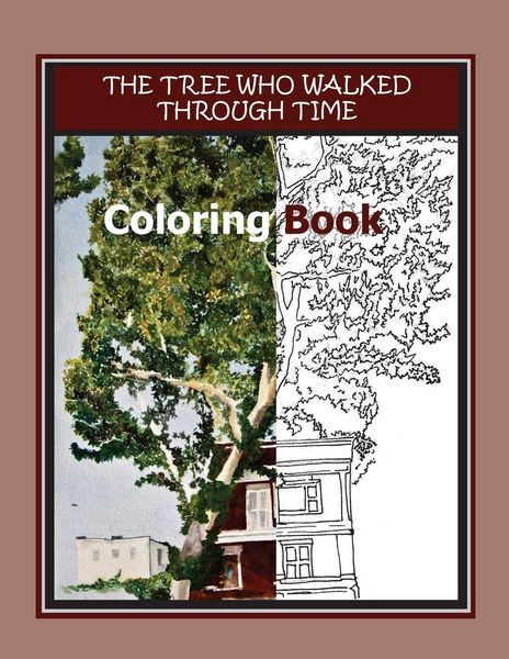 Produktbild: The Tree Who Walked Through Time Coloring Book