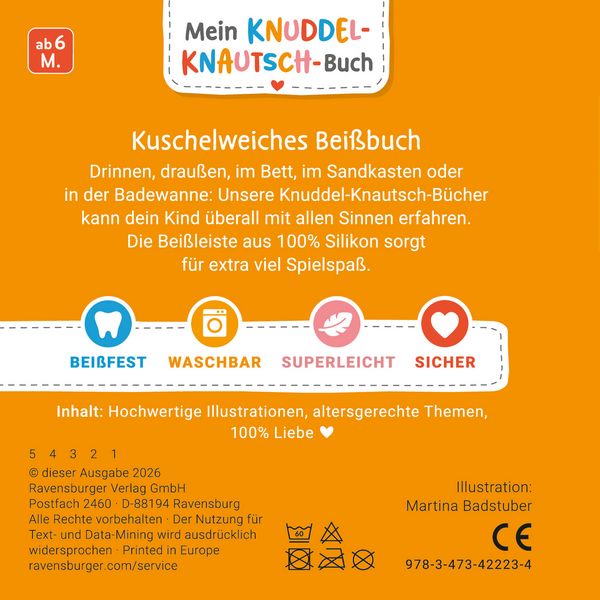 Produktbild: Mein Knuddel-Knautsch-Buch: flip&pop. Meine Tiere