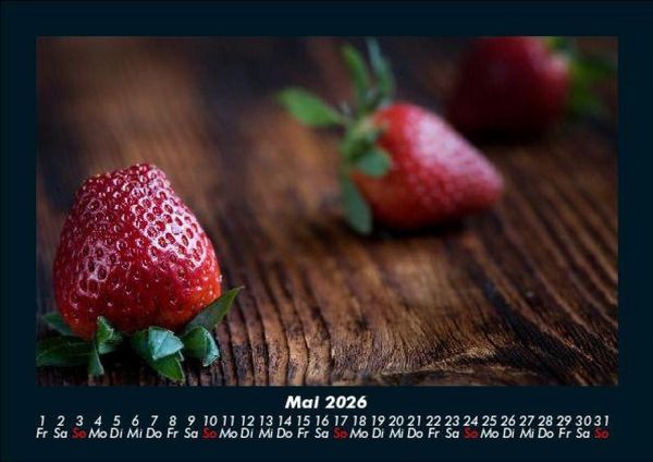 Produktbild: Fr&uuml;chte 2026 Fotokalender DIN A5
