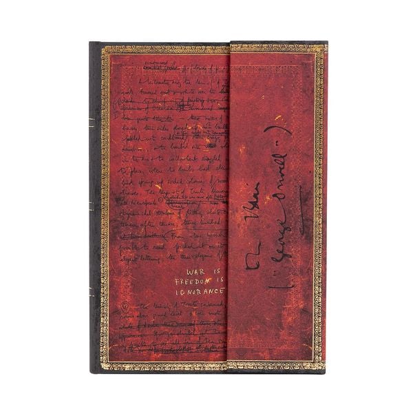 Produktbild: Hardcover Notizbuch Orwell, 1984, Midi, Liniert