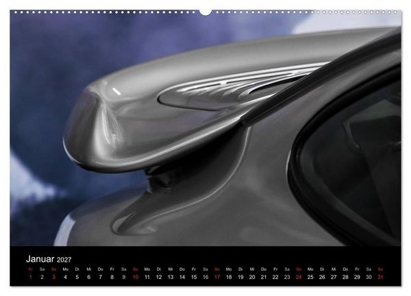 Produktbild: Heiligs Blechle - Porsche-Ikonen im Detail (hochwertiger Premium Wandkalender 2027 DIN A2 quer), Kunstdruck in Hochglanz