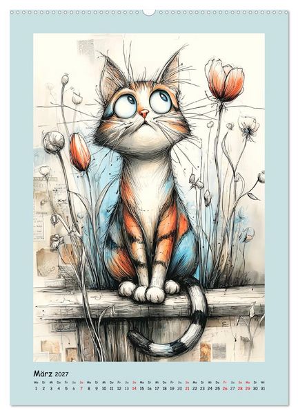 Produktbild: Kleine Wunder. Fantasie zwischen Zeit, Herz und Poesie (Wandkalender 2027 DIN A2 hoch), CALVENDO Monatskalender