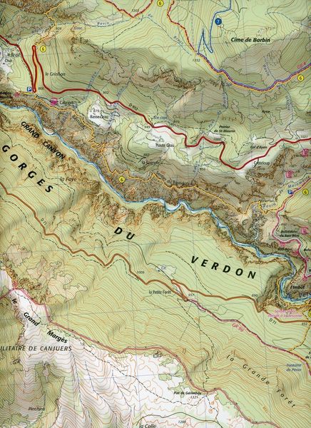 Produktbild: Gorges du Verdon 1 : 16 500