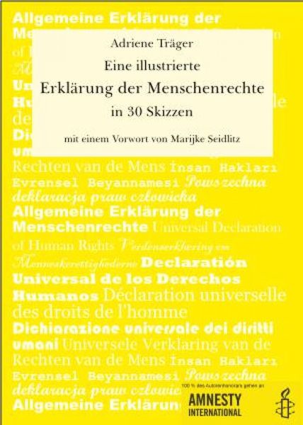 Produktbild: Eine illustrierte Erkl&auml;rung der Menschenrechte in 30 Skizzen