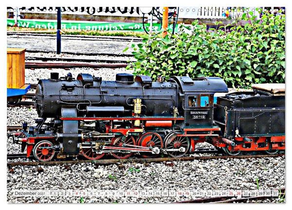 Produktbild: Modell-Lokomotiven beim Dampfmodellbau - Treffen in Bisingen (Wandkalender 2027 DIN A3 quer), CALVENDO Monatskalender