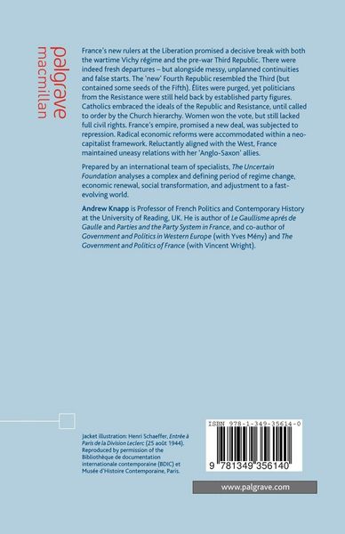 Produktbild: The Uncertain Foundation