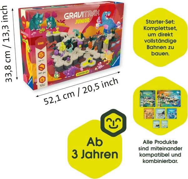 Produktbild: GraviTrax Junior - Starter-Set XXL Dino