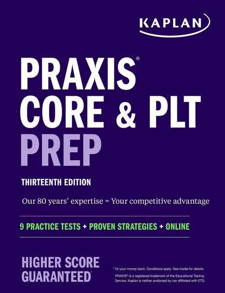 Produktbild: Kaplan Test Prep: PRAXIS Core and Plt Prep