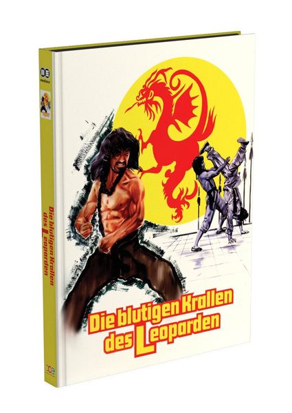 Produktbild: DIE BLUTIGEN KRALLEN DES LEOPARDEN - 2-Disc Mediabook - Cover A - Limited 333 Edition - Uncut  (Blu-ray) (+ DVD)