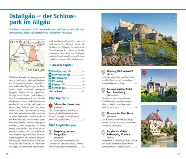 Produktbild: ADAC Reisef&uuml;hrer Allg&auml;u
