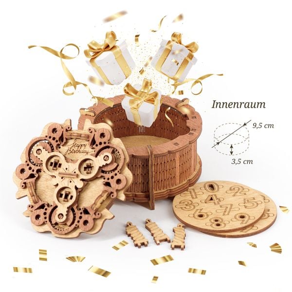 Produktbild: Gift Puzzle Box: Birthday Cake