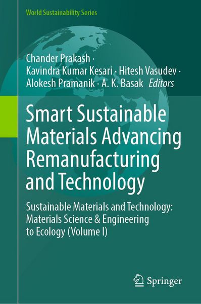 Produktbild: Smart Sustainable Materials Advancing Remanufacturing and Technology