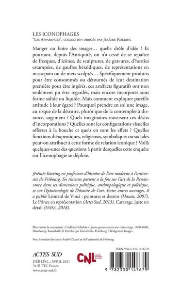 Produktbild: Les iconophages : une histoire de l'ingestion des images