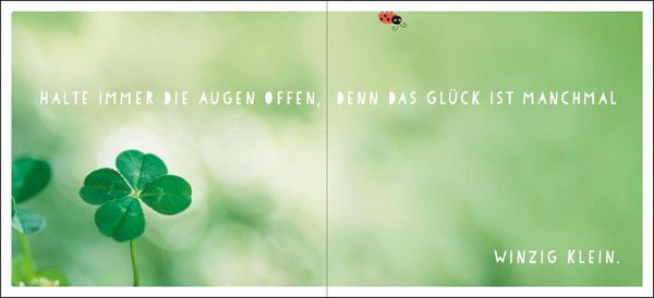 Produktbild: F&uuml;r dich hab ich das Gl&uuml;ck gepfl&uuml;ckt
