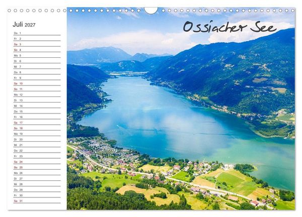 Produktbild: Wundersch&ouml;nes K&auml;rnten. Landschaft und Seen. (Wandkalender 2027 DIN A3 quer), CALVENDO Monatskalender