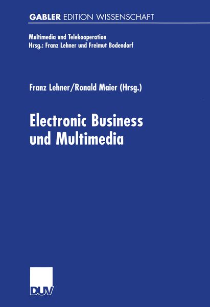 Produktbild: Electronic Business und Multimedia