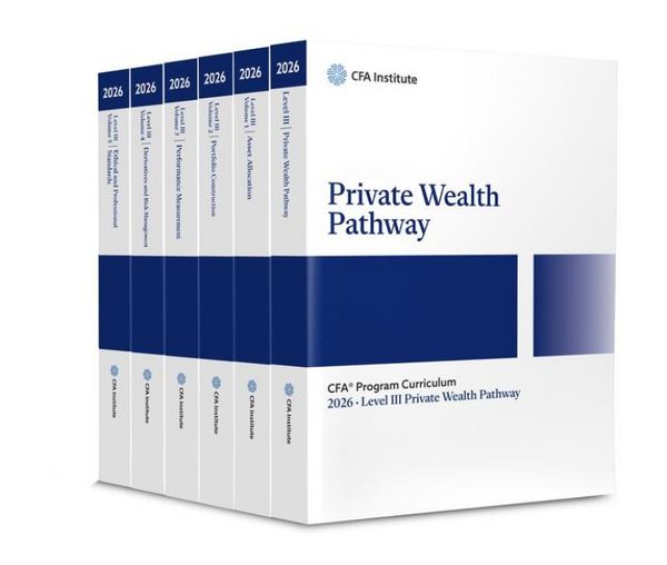 Produktbild: 2026 Cfa Program Curriculum Level III Private Wealth Pathway Box Set