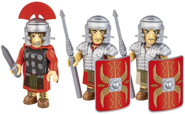 Produktbild: COBI Imperium Romanum 20067 - Romans, Figuren Bausatz, 38 Klemmbausteine