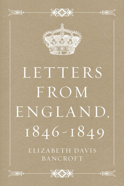 Produktbild: Letters from England, 1846-1849