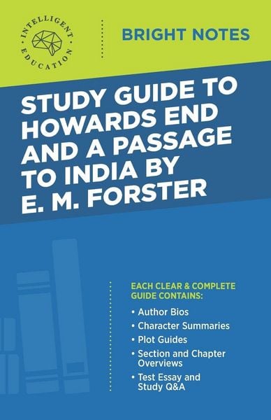 Produktbild: Study Guide to Howards End and A Passage to India by E.M. Forster