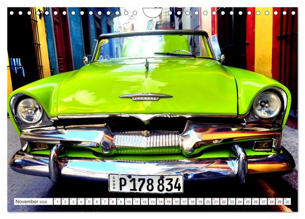 Produktbild: PLYMOUTH '55 (Wandkalender 2026 DIN A4 quer), CALVENDO Monatskalender