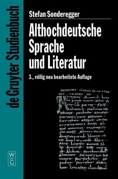Produktbild: Althochdeutsche Sprache und Literatur