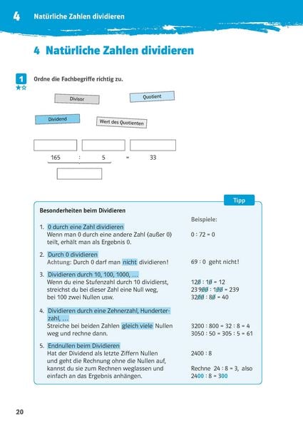Produktbild: Klett 10-Minuten-Training Mathematik Grundrechenarten 5. Klasse