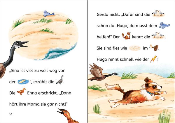 Bildermaus - Sina Seehund hilft ihrem Freund