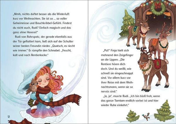 Produktbild: Die kleine Weihnachtshexe (Band 1) - Willkommen im Weihnachts-W&uuml;nsche-Wald