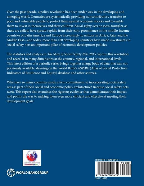 Produktbild: State of Social Safety Nets 2015