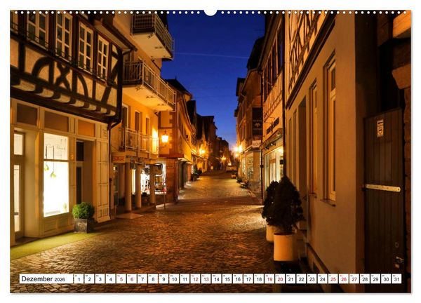 Produktbild: Barbarossastadt Gelnhausen vom Frankfurter Taxifahrer Petrus Bodenstaff (hochwertiger Premium Wandkalender 2026 DIN A2 quer), Kunstdruck in Hochglanz
