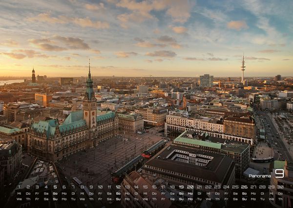 Produktbild: Hamburg - Zwischen Speicherstadt und Alster - 2027 - Kalender DIN A2