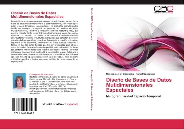 Produktbild: Dise&ntilde;o de Bases de Datos Mutidimensionales Espaciales