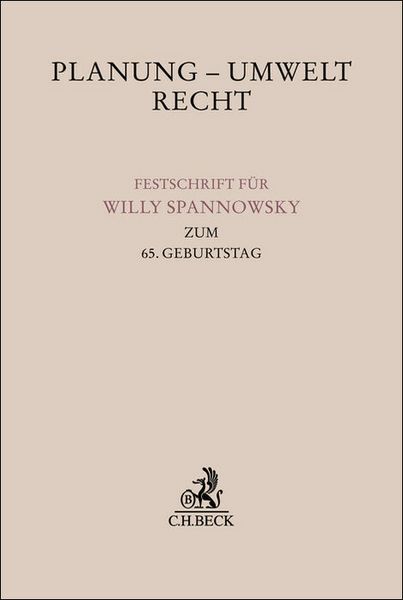 Produktbild: Planung - Umwelt - Recht