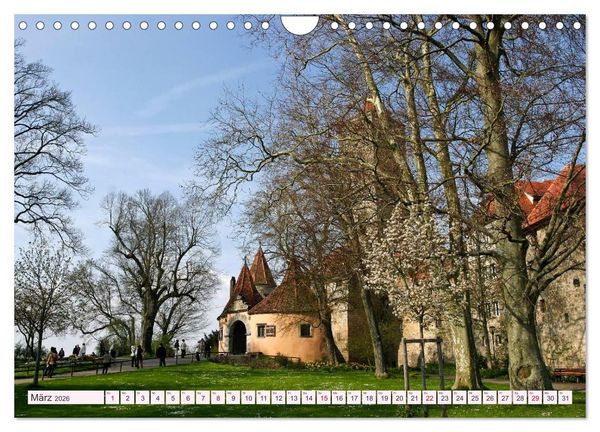 Produktbild: Romantisches Rothenburg ob der Tauber (Wandkalender 2026 DIN A4 quer), CALVENDO Monatskalender