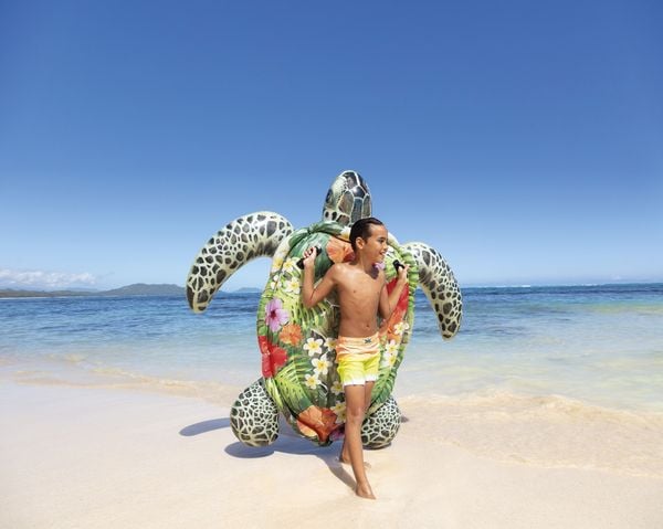 Produktbild: Intex Wellenreittier Schildkr&ouml;te, 191x170cm, ab 3 Jahren
