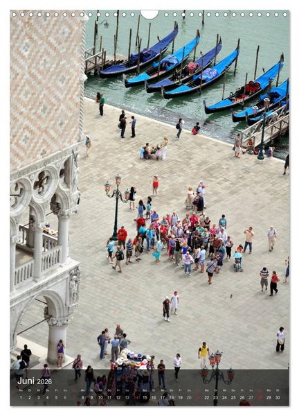 Produktbild: Fotografischer Streifzug durch Venedig (Wandkalender 2026 DIN A3 hoch), CALVENDO Monatskalender