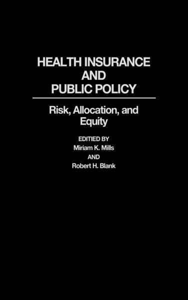 Produktbild: Health Insurance and Public Policy
